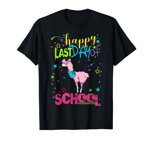 Happy Last Day of School Llama Teacher Appreciation Student Gift