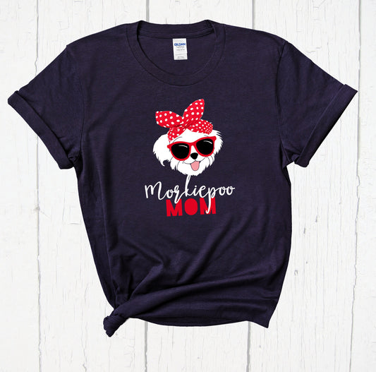 Morkiepoo Mom Shirt, Morkie Poo Shirt, Dog Mom Shirt, Gift for Dog Lover, Maltese Yorkie Poodle, Fur Mama, Morkie Poo Gift, Morkie Dog Shirt