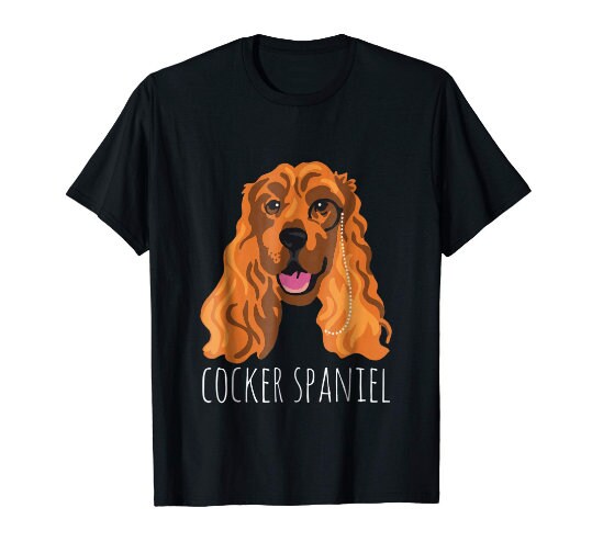 Cocker Spaniel Shirt Funny Dog T Shirts for Men Women Zip Hoodie, Tank Top, Sweatshirt, Long Sleeve T-Shirt