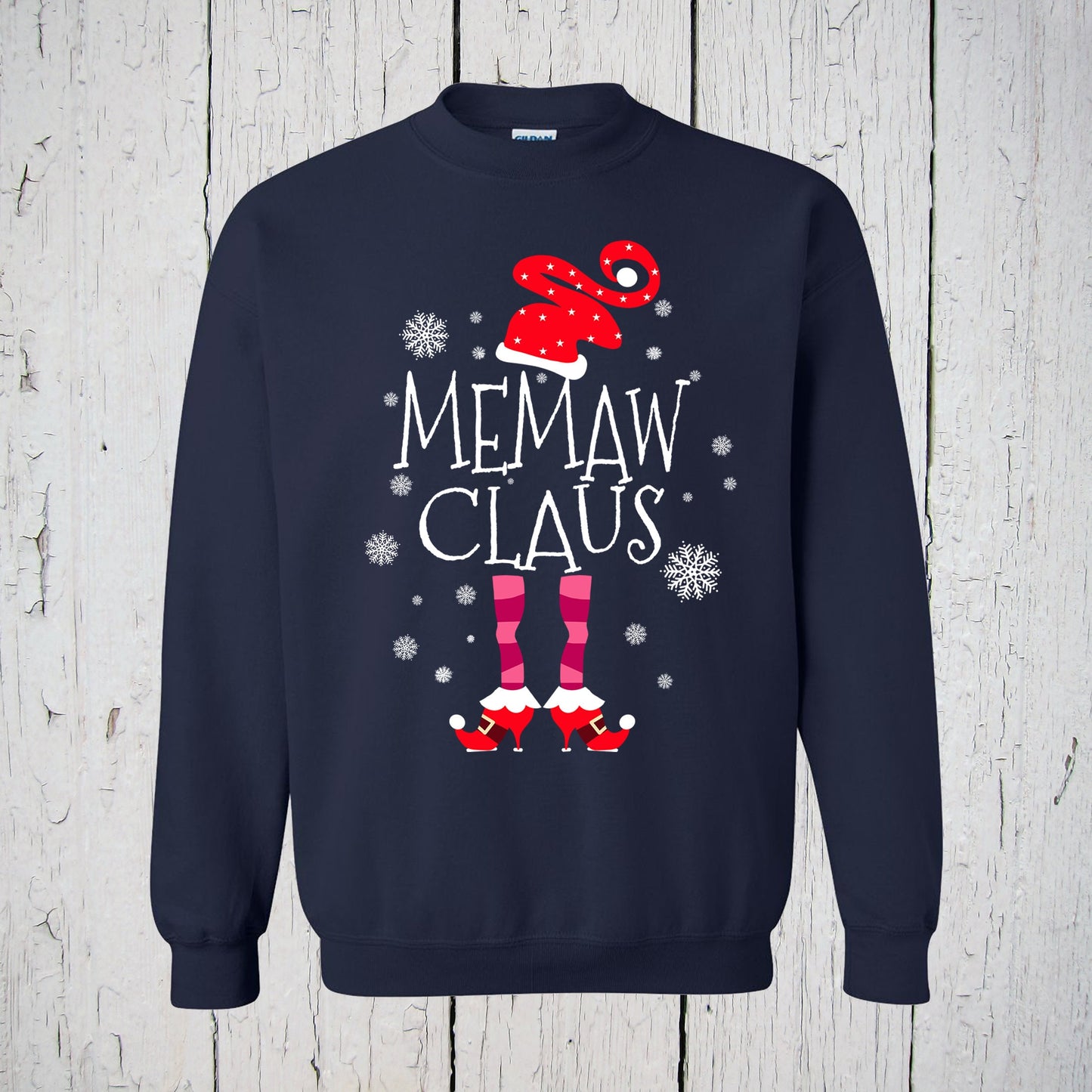Memaw Claus Sweatshirt, Memaw Shirts, Santa Claus Suit, Christmas Shirt, Memaw Gifts, Memaw Shirt, Personalized Shirt, Funny Christmas Shirt