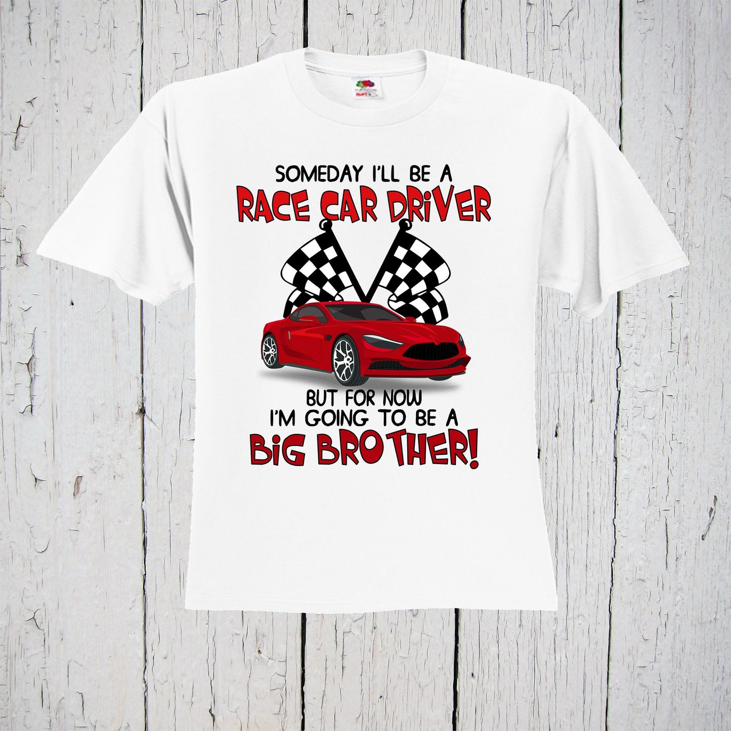 Big Brother To Be Shirt, Race Car Driver, Big Bro Shirt, Baby Shower, Reveal Party Shirt, New Big Brother Gift, Pregnancy Announcement