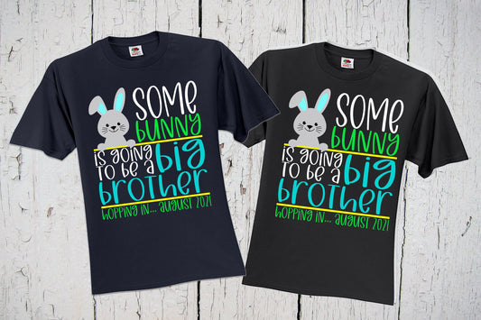 Big Brother To Be Shirt, Easter Toddler, Easter Bunny, Promoted To Big Brother, Announcement Shirt, Pregnancy Reveal Shirt, Baby Shower Gift