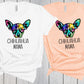 Chihuahua Mama Shirt, Fur Mama, Chihuahua Mom, Boho Pup Gift, Chihuahua Art, Bohemian Style, Tie Dye Shirt, Retro Shirt, Chihuahua T-Shirt