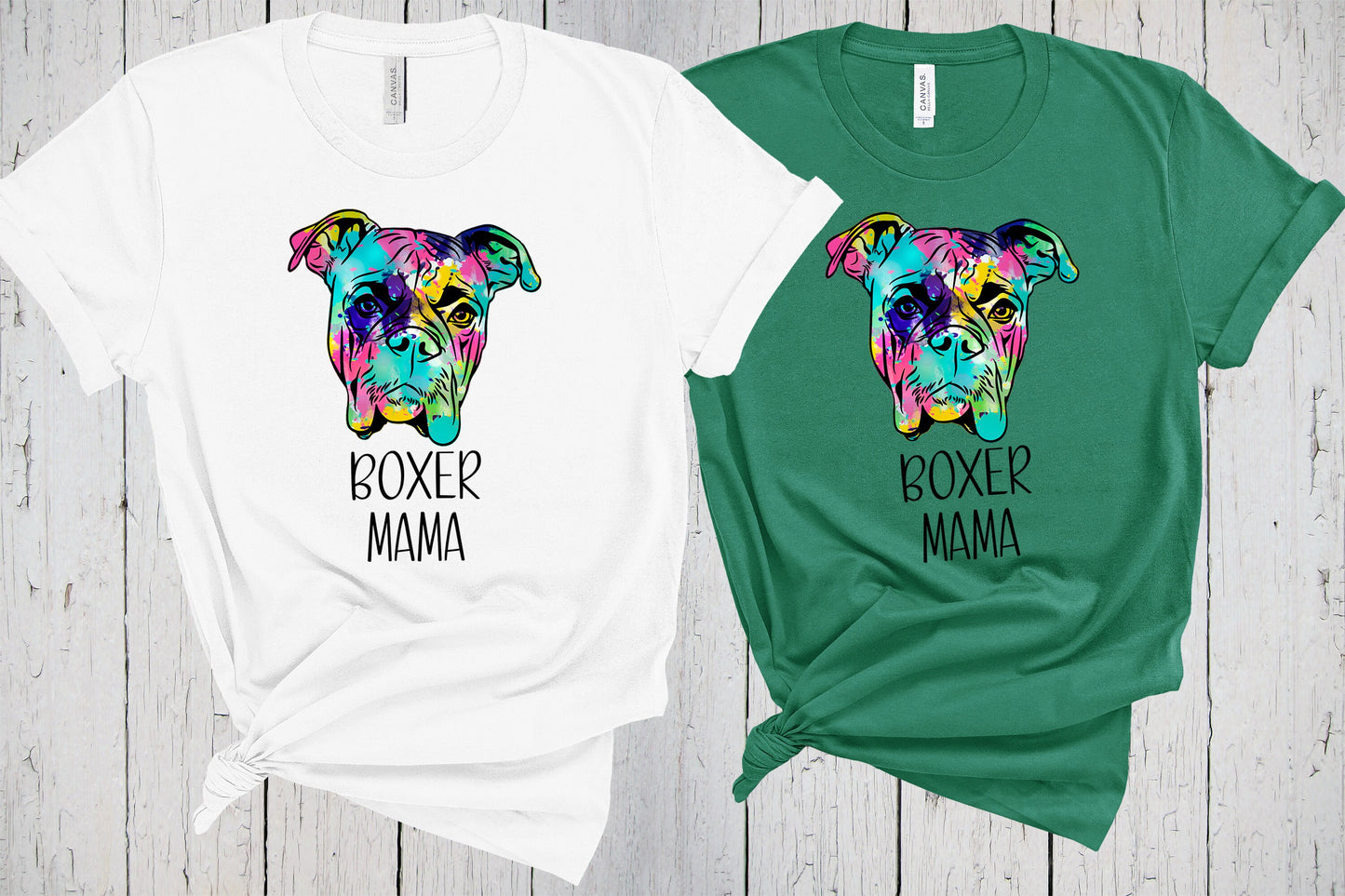 Boxer Mama Shirt, Fur Mama, Boho Pup Gift, Bohemian Style, Tie Dye Shirt, Retro T-Shirt, Boxer Dog Shirt, Best Boxer Mom, Boxer Lover Gift