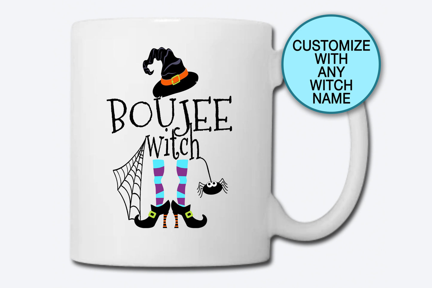 Boujee Witch, Coffee Mug, Fall Mug, Halloween Mug, Funny Coffee Mug, Mug Gift, Ceramic Mug, Tea Mug, Boujee Mug, Witch Mugs, Funny Witch Mug