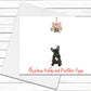 French Bulldog Christmas Cards, Christmas Wishes and Mistletoe Kisses, Frenchie Mom Greeting Cards, Holiday Card, Blank Cards With Envelopes