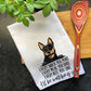 Australian Cattle Dog, Funny Kitchen Towel, Every Bite You Take, Dog Tea Towels, Hand Towels, Hanging Towels, Dog Lover Gift, Dog Mom Gift