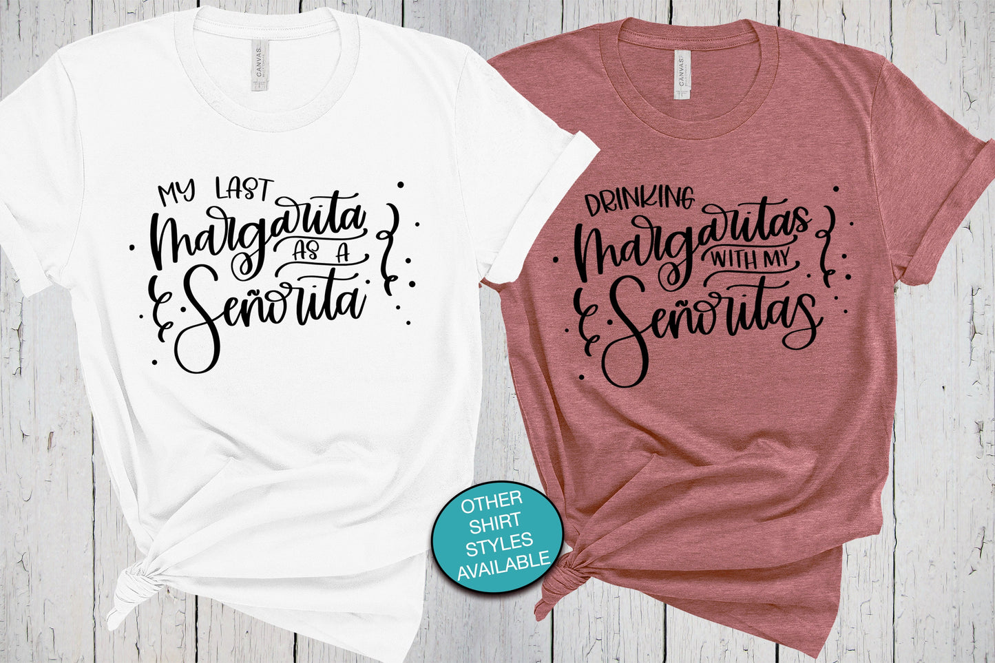 Bachelorette Party Shirts, Margaritas With My Senoritas, Bride Squad Shirts, Bachelorette Weekend, Fiesta Bachelorette Party, Drinking Tees