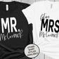 Future Mr and Mrs Shirts, Bachelor Party Shirt, Just Married Shirt, Bridal Shirt, Bridal Shower Shirt, Future Mrs Shirt, Husband Wife Shirts