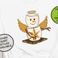 Smores Angel Shirt, S'mores Shirt, Toasted Marshmallow, Christmas Shirt, Camping Gifts, Holiday Shirt, Christmas Angel, Halo Wings Xmas Star