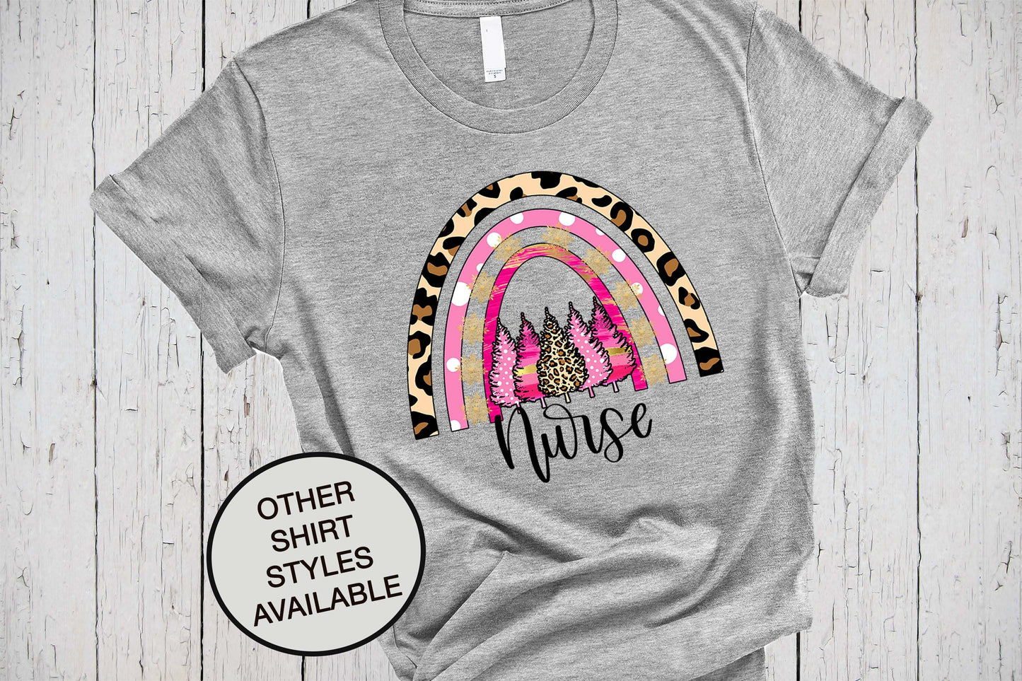 Nurse Christmas Gift, PICU Nurse Shirt, Holiday Shirt, Christmas Tee Xmas Shirt, Emergency Nurse T Shirt, Leopard Print Christmas Tree Shirt