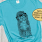 Bernedoodle Shirt, Nerdy Glasses Golden Doodle Dog Lover Gift, Hipster Dog Tshirt, Dog Dad Mom Grandma Tee T-Shirt, Gifts for Dog Owner