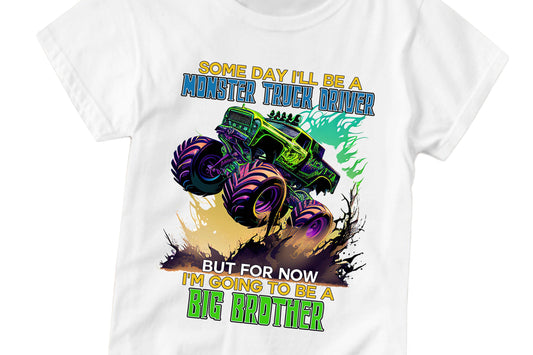 Monster Truck Shirt, Big Brother To Be T Shirt, Gender Reveal Shirt, Announcement Kids Shirt, Pregnancy Reveal Toddler Shirt, Sibling Shirt