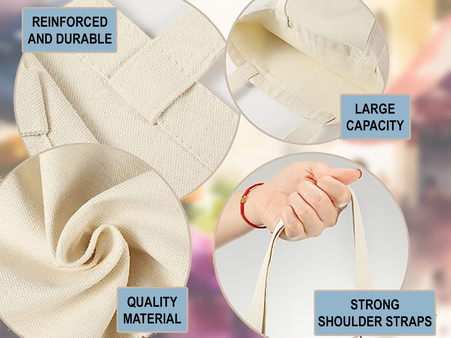 Bunny Butts, Easter Bags, Shoulder Tote Bag, Everyday Tote Bag Canvas, Sturdy Tote Bag, Girls Tote Bag, Gift Bag, Reusable Bag, Bunny Ears