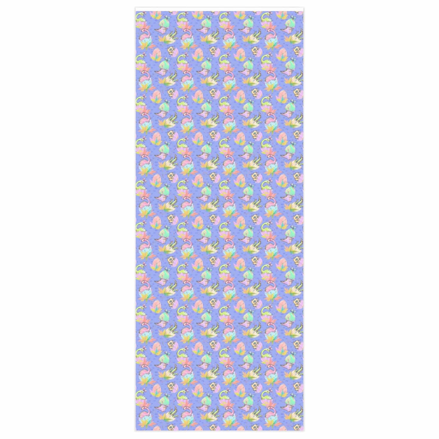 Purple Dinosaur Pattern Gift Wrap Paper, Girl Dinosaur Print Love Gift, Dinosaur Art, Gift Wrapping Paper, Dinosaur Gifts, Baby Girl Gifts