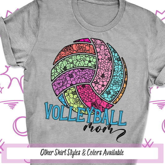 Volleyball Mom Shirt, Team Shirts For Mom, Sports Shirts, Mom Shirt, Volleyball Shirt, Game Day Shirt, Mom Sweatshirt, Mom Tee, Gift for Mom