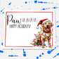 Paw La La La La Labrador Retriever Dog Christmas Card, Happy Holidays Card Set, Blank Card Christmas Stationery, Funny Dog Owner Xmas Card