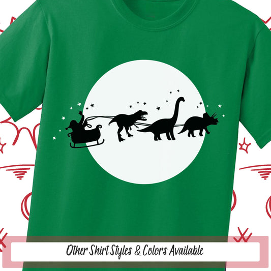 Dinosaur Christmas Shirt, Christmas Kids Funny Christmas Gift, Boy Christmas Dinosaur Toddler Shirt, Christmas Party Dinosaur Shirt Xmas