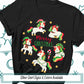 Unicorn Christmas Tshirt, Merry Christmas Lights Unicorn Gift, Christmas Tee Toddler Shirt, Christmas Gifts Kids Christmas Shirt, Xmas Shirt