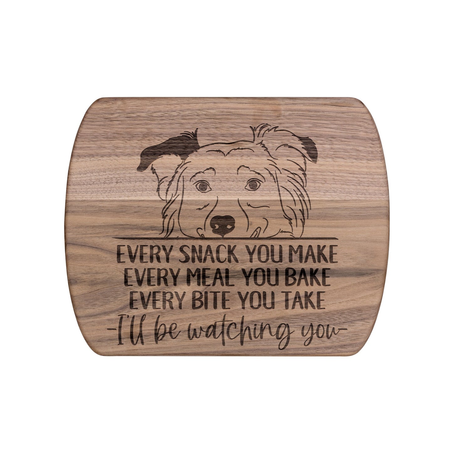 Australian Shepherd Funny Cutting Board for Dog Mom, Dog Lover Wood Serving Board, Charcuterie Board, Wooden Chopping Board Gifts for Him