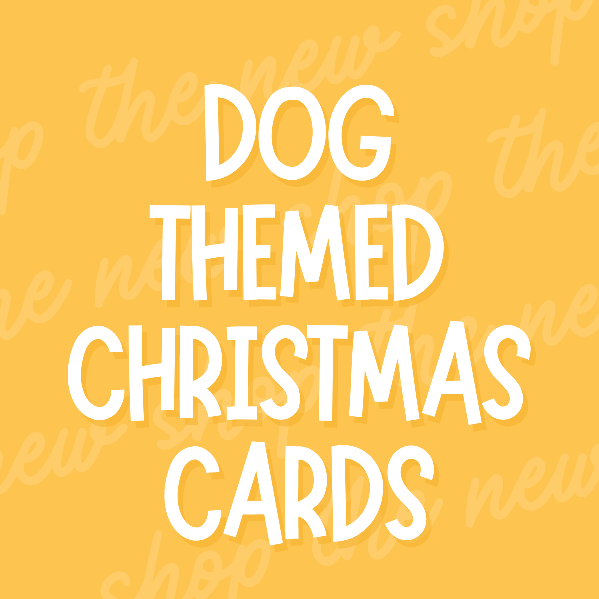 Dog Themed Christmas Cards