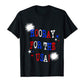 Hooray For The USA Shirt, Party In The USA, God Bless The USA, Hip Hip Hooray, Patriotic T Shirt, 4th of July T-Shirt, Red White Blue Shirt