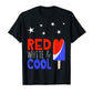 Red White & Cool Shirt, Ice Cream Popsicle Shirt, Two Cool, Patriotic T-Shirt, 4th of July Outfit, Red White and Cute, Independence Day Tee