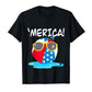 Merica Sunglasses Beach Ball Shirt, Pool Party Shirt, Red White Blue, Stars and Stripes, July 4th T-Shirt, Independence Day, Patriotic Shirt