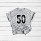 50 and Fabulous, 50th Birthday Shirt, Fifty and Fabulous, Fabulous at 50 Shirt, 50 Birthday Gifts, Happy 50th Birthday, Fabulous 50th