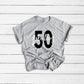 50 and Fabulous, 50th Birthday Shirt, Fifty and Fabulous, Fabulous at 50 Shirt, 50 Birthday Gifts, Happy 50th Birthday, Fabulous 50th