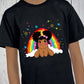 Unicorn Black Girl Magic Shirt, Unicorn Shirt Girls, Afro Girl, Black Princess Shirt, Afro Puffs, African American, 2nd Birthday Outfit