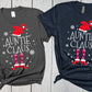 Auntie Claus Shirt, Auntie Tshirt, Aunt Christmas Gift, Aunt Shirt, Santa Claus Hat, New Aunt Shirt, Best Aunt Ever, Aunt Gift, Some Aunts