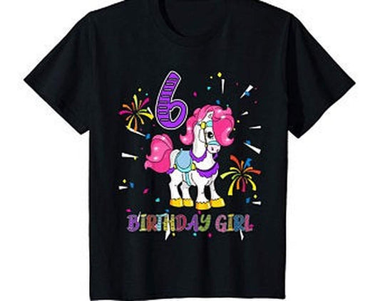 Personalized Horse Birthday Girl Shirt, Farm Birthday Shirt, 2nd Birthday Outfit, Girl Horse Shirt, Carousel Birthday, Girls Horse Shirt,