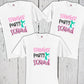 Slumber Party Squad, Matching Mermaid Tail Shirts, Mermaid Birthday Party, Birthday Squad, Slumber Party Shirt, Sleepover Squad Shirt