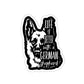 Life Is Better With A German Shepherd Sticker, Funny Laptop Sticker, German Shepherd Gift, Car Decal, Car Sticker, Planner Notebook Stickers