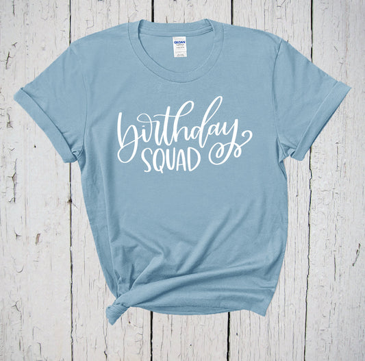 Birthday Squad, Birthday Queen Shirt, Family Birthday, Women Birthday Shirt, Birthday Crew Shirts, 50th Birthday Shirt, 40th Birthday Shirt