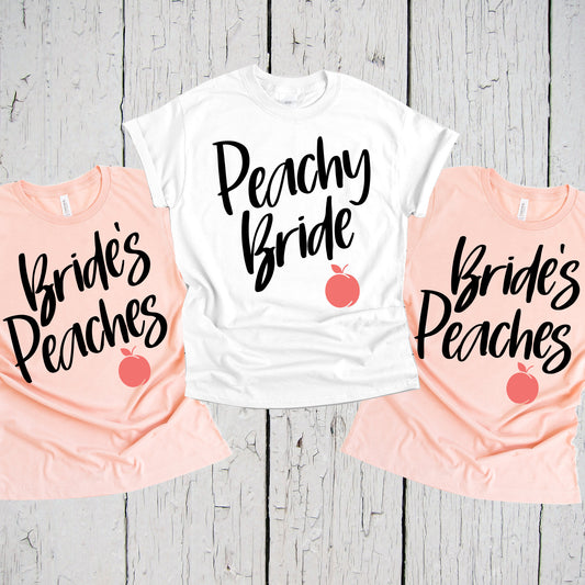 Peach Bachelorette Shirts, Bride Shirt, Southern Bachelorette Shirts, I Do Crew Shirts, Bridesmaid Shirts, Brides Babes, Bride Tribe Shirt