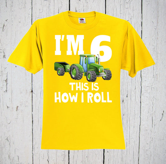 Tractor Birthday Shirt, Tractor Shirt, Farm Birthday Shirt, Farm Birthday Party, Birthday Boy Shirt, Personalized Shirt, Country Boy Shirt