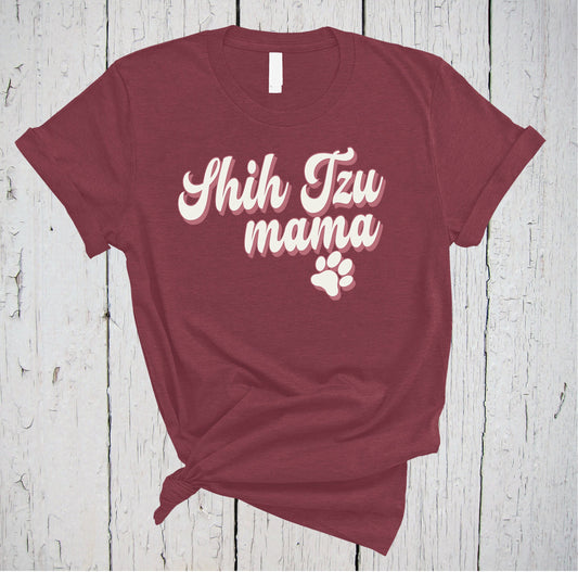 Shih Tzu Mama, Fur Mama Shirt, Shih Tzu Gifts, Shih Tzu, Dog Mama, I Shih Tzu Not, Dog Mom, Dog Mama, Shih Tzu Mom, Shih Tzu Gift, Dog Lover