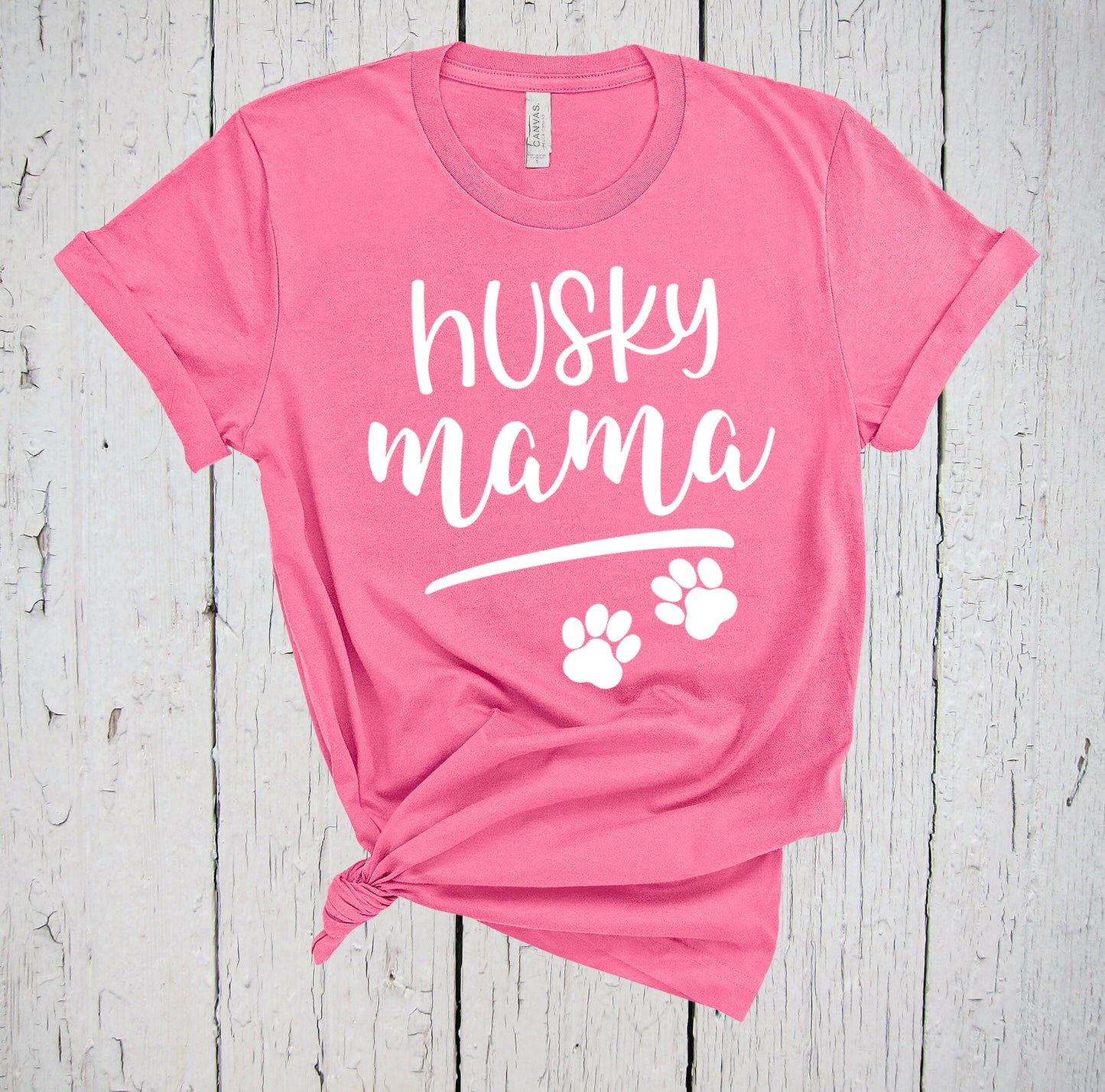 Husky Mama, Fur Mama Shirt, Siberian Husky Shirt, Husky Mom Shirt, Dog Mom Shirt, Husky Dog Shirt, Husky Gifts, Husky Shirt, Paw Print Shirt