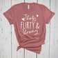 Thirty Flirty Thriving, 30th Birthday Shirt, Dirty 30 Shirt, Thirty Birthday, 30 Birthday Gift, 30 Years Old, 30th Birthday Gifts, Hello 30