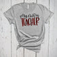 Very Merry Teacher, Teacher Christmas Shirt, Holiday Shirt, Buffalo Plaid, Merry and Bright, Teacher Gift, Christmas Shirt, Teacher Shirt