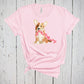 Corgi String of Hearts Shirt, Corgi Art, Fur Mama Shirt, Womens Corgi Gifts, Mother's Day Gift, Corgi Lovers, Heart Shirt, Welsh Corgi Tee