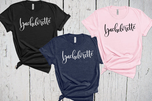 Bachelorette T Shirt, Engagement Shirt, Bach Shirts, Nash Bash Shirts, Girls Trip Shirt, Bridesmaid Shirt, Bridal Party, Maid of Honor Shirt