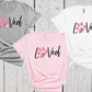 Loved French Bulldog Shirt, Fur Mama Shirt, Paw Print, French Bulldog Mom, French Bulldog Gifts, Frenchie Mom, French Bull Dog, Vet Tech Tee