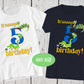 It's My Birthday, Nature Shirt, Reptile Shirt, Cute Snake T Shirt, Crocodile Shirt, 5th Birthday, Boy Snake Shirt, Frog Shirt, Birthday Tees