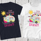 Gone Glamping, Glamping Shirt, Camping Shirts, Retro Camper, RV Trailer, Girls Camping Shirt, Camp Tshirt, Kids Camping Outfit, Toddler Top