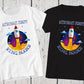 Ring Bearer Shirt, Astronaut Shirt, Personalized Shirt, Ring Bearer Gift, Wedding Shirt, Ring Bearer Proposal, Outer Space Boy, Rocket Ship
