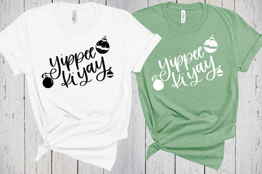 Yippee Ki Yay, Funny Christmas Shirt, Winter Shirt, Mens Christmas Shirt, Funny Christmas Shirts, Matching Christmas Outfit, Funny Quote Tee