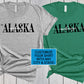Alaska Shirt, Anchorage Alaska, Travel Shirt, Game Day Shirt, City Maps, Hometown Shirt, Alaska State T Shirt, Vacation Shirt, Anchorage Tee